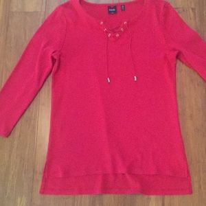 Rafaella Red Top small petite